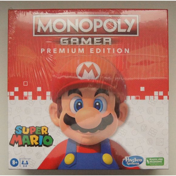 Hasbro Gaming Other - Monopoly Gamer Super Mario Premium Edition
